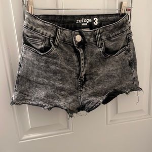 Urban planet acid wash jean shorts